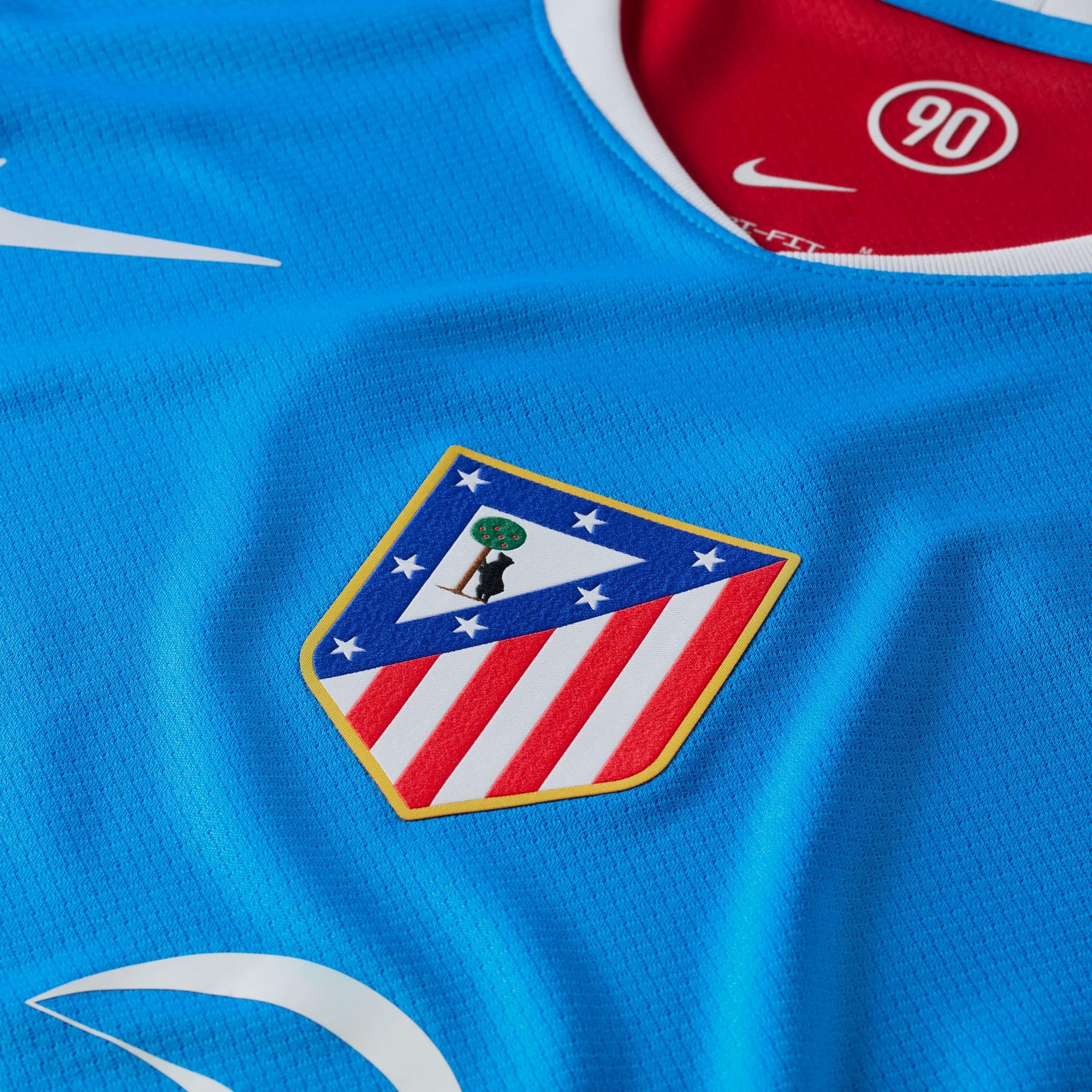 Nike Atlético Madrid 2025/26 Stadium Third Nike Dri-Fit Total 90 Replika-fußballtrikot für Herren Maglia da Calcio Uomo