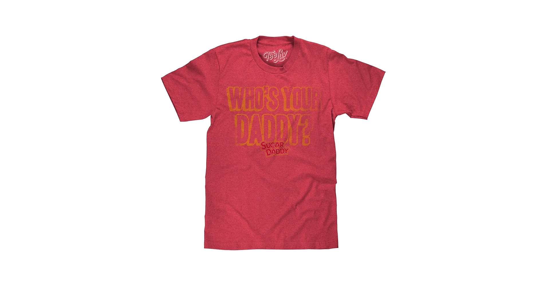 Amazon.com: Tee Luv Men's Sugar Daddy Shirt - Faded Who's