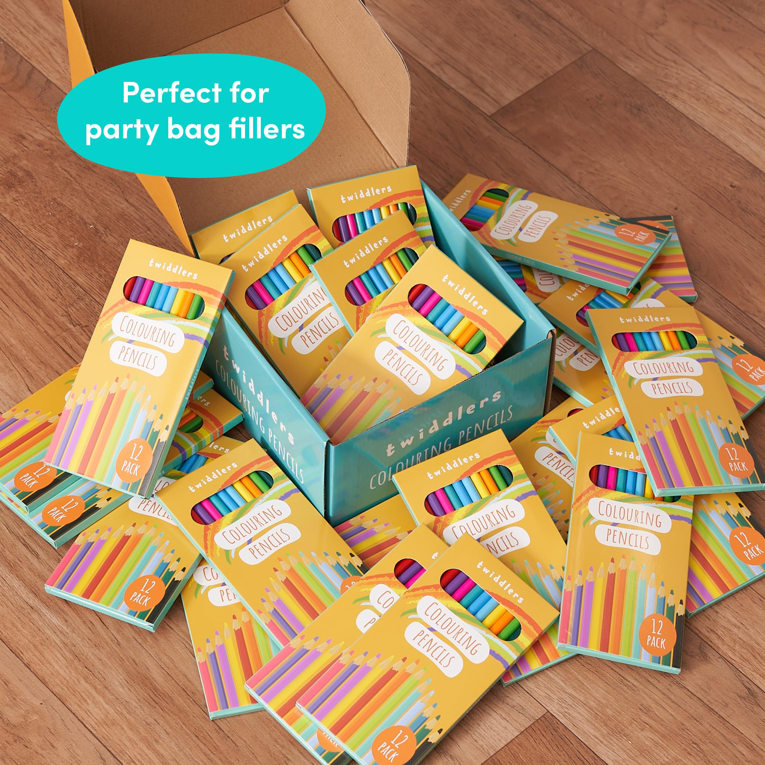 Colored Pencils For Kids 288 Count Colored Pencils, 24 Packs Pre ...