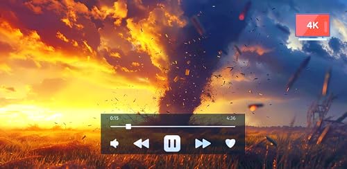 Tornado Storm Spiral – Slow Wind & Distant Thunder – vue 8