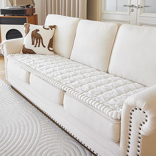 Miniatura 2 de Funda de sofá lavable para perros, divertidas fundas de cojín para sofá, fundas de sofá antideslizantes para sofá de 3 cojines, aptas para mascotas,