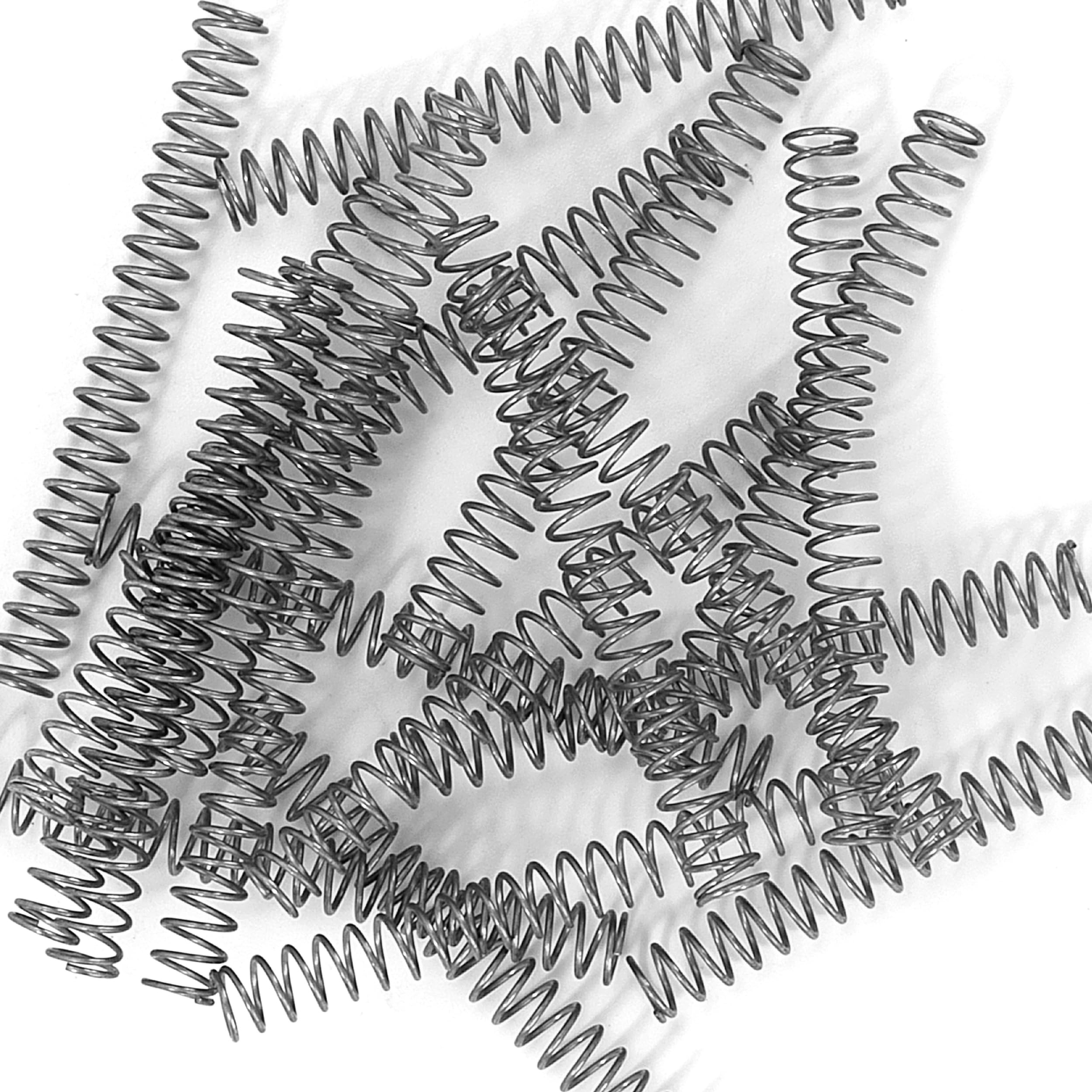 Ressort de Compression 45mm Ressorts Compression en Acier Inoxydable Diamètre du Fil 0,5mm Diamètre Extérieur 5mm Force du ressort 0,81KG 20 Pièces