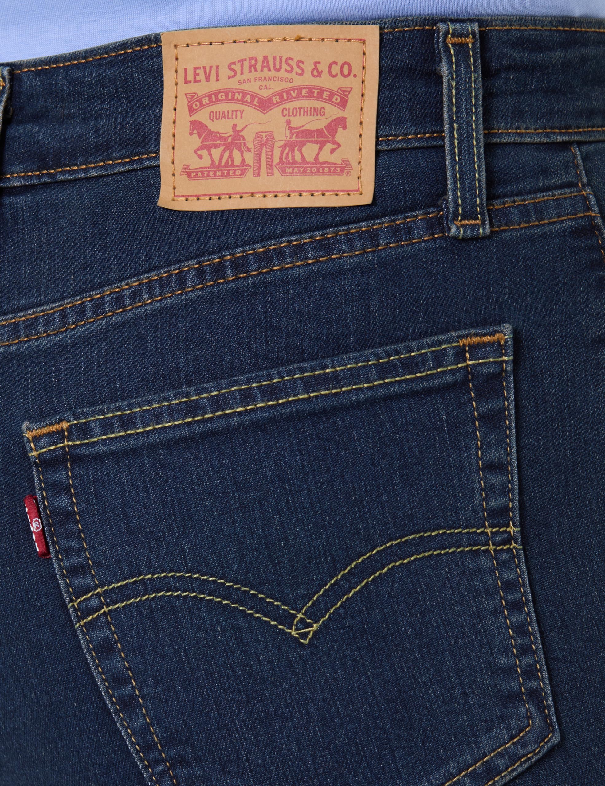 Levi's Damen Jeanshose 721 mit Stretch-Anteil, Skinny Fit, Blau (Eternal Indigo Drk Tint), W31/L32