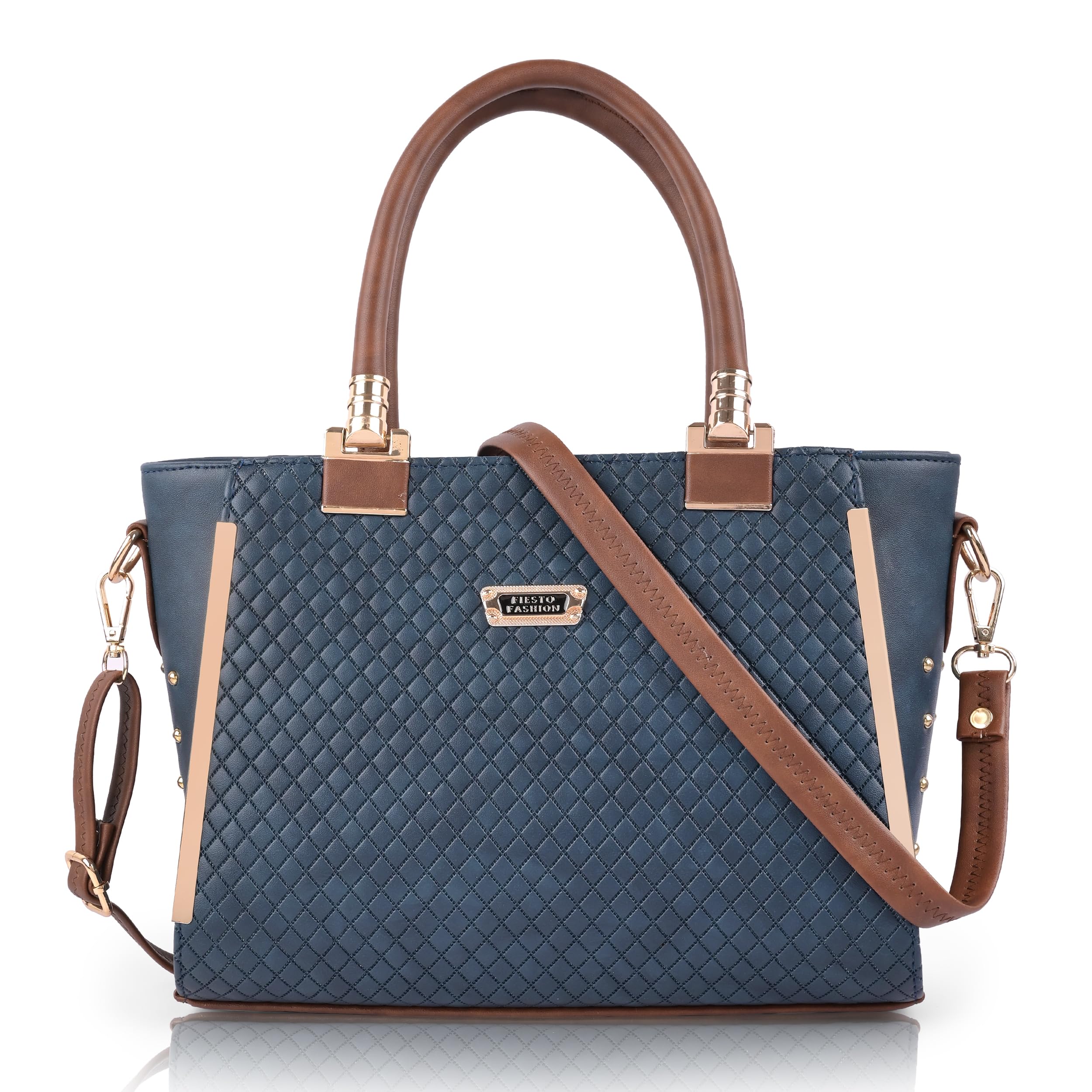 Fiesto Fashion Stylish Leather Hand bag || unique,fashionable Sling bag || Travel Shoulder Strap Purse || (Dark Blue) (B0D1LDNB9T) Amazon Price History, Amazon Price Tracker