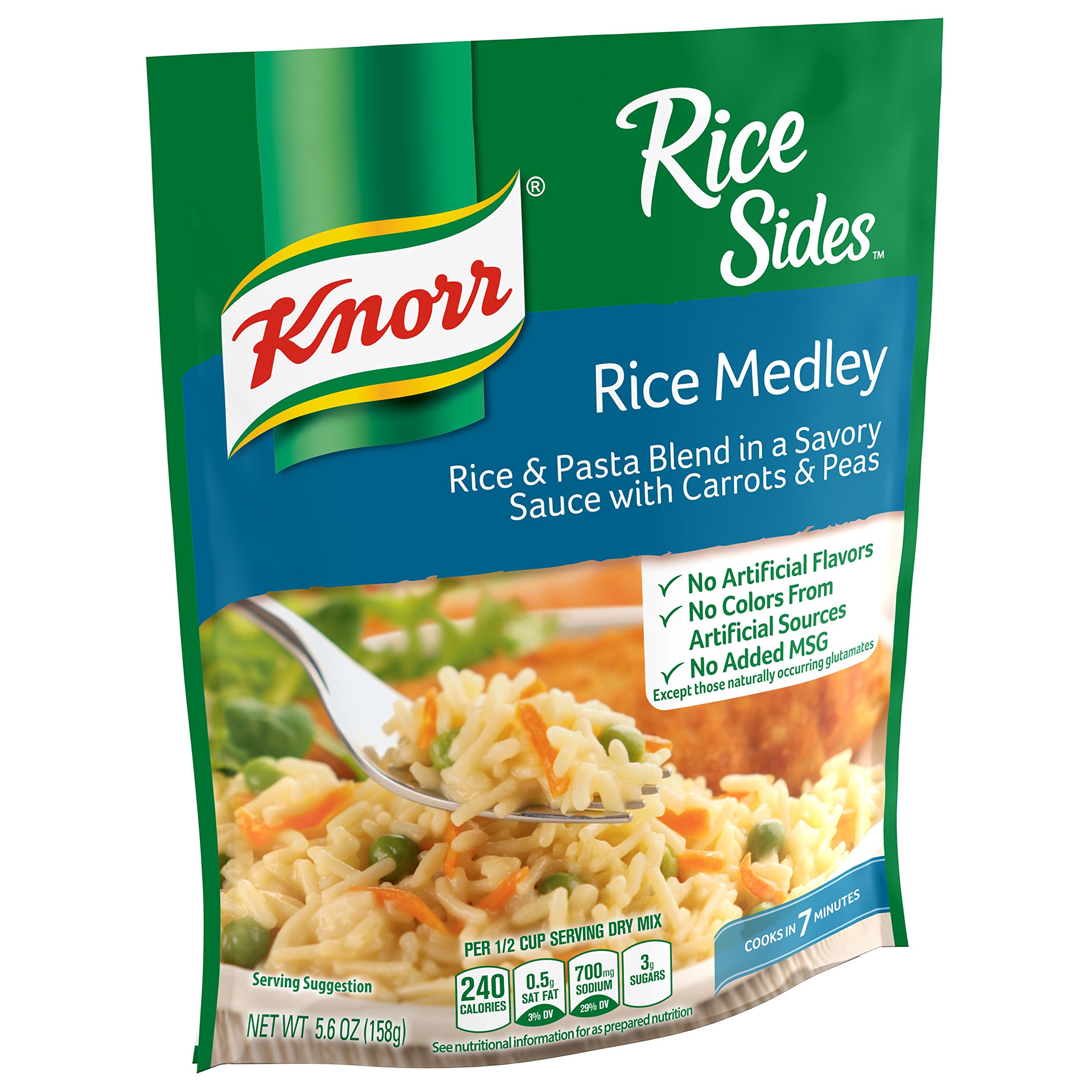 Knorr Rice Side Dish, Medley, 5.6 oz (pack of 12)