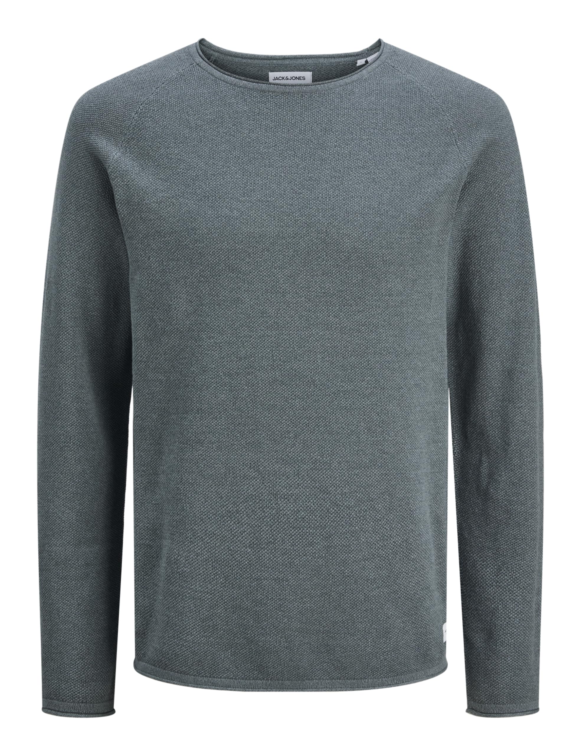 JACK & JONES Jjehill Knit Crew Neck Noos, stormy pogoda, M