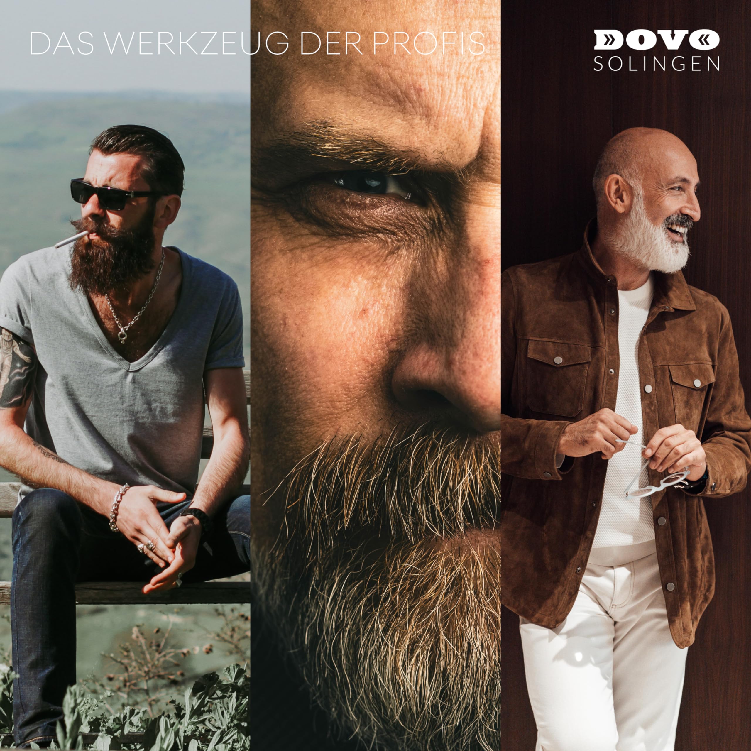 DOVO Rasoio PRIMO I - Rasoio da uomo con doppia lama - DOVO Solingen