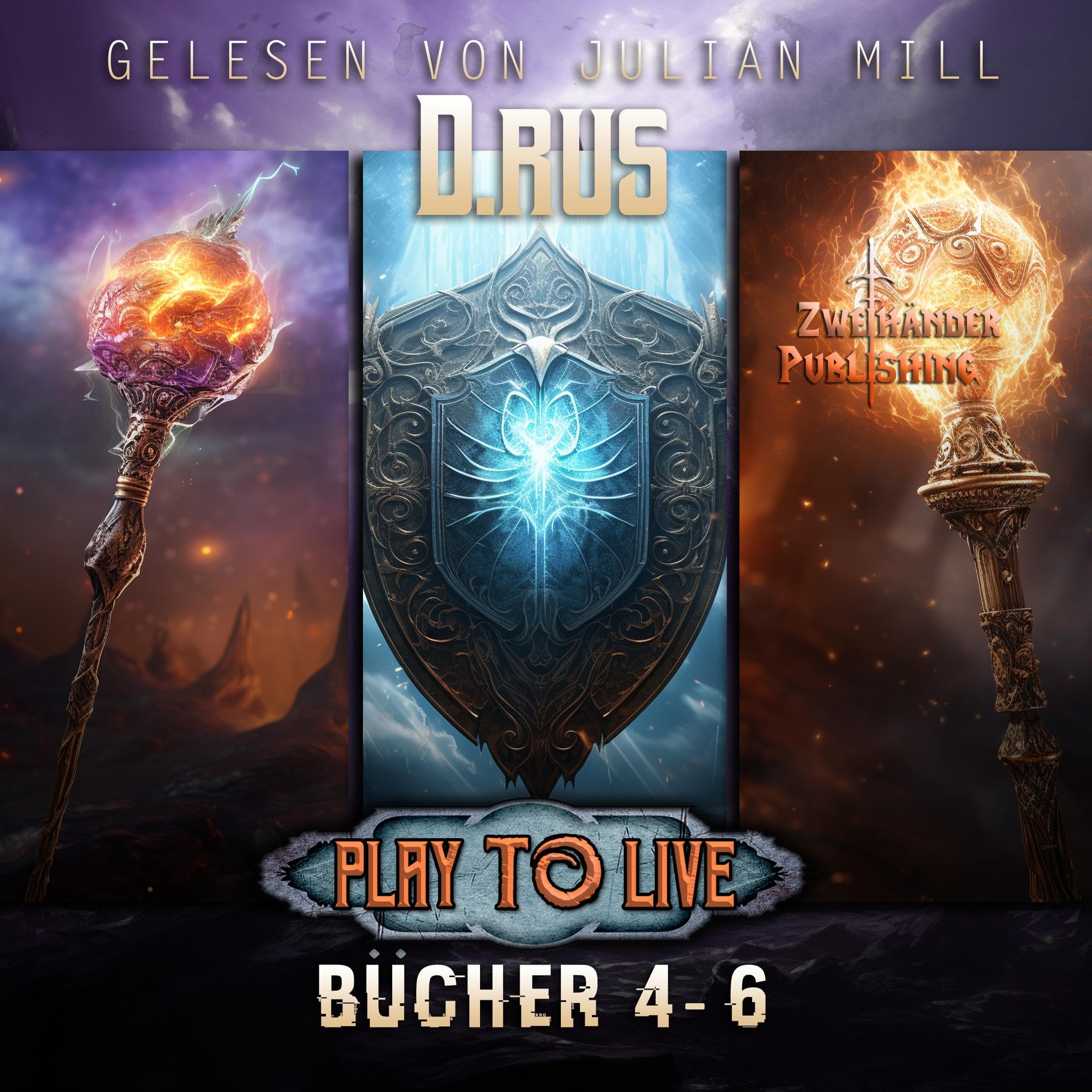 Cover art for Play to Live Bücher 4-6