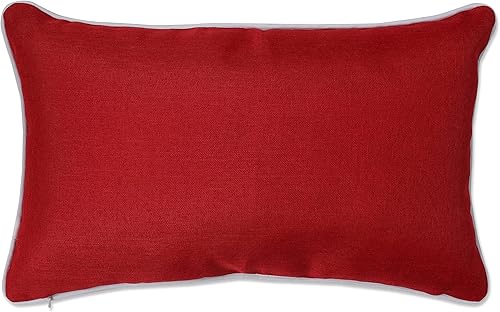 Miniatura 2 de Pillow Perfect Almohada lumbar para el día de San Valentín in Love You More, 12 x 19 pulgadas, color rojo