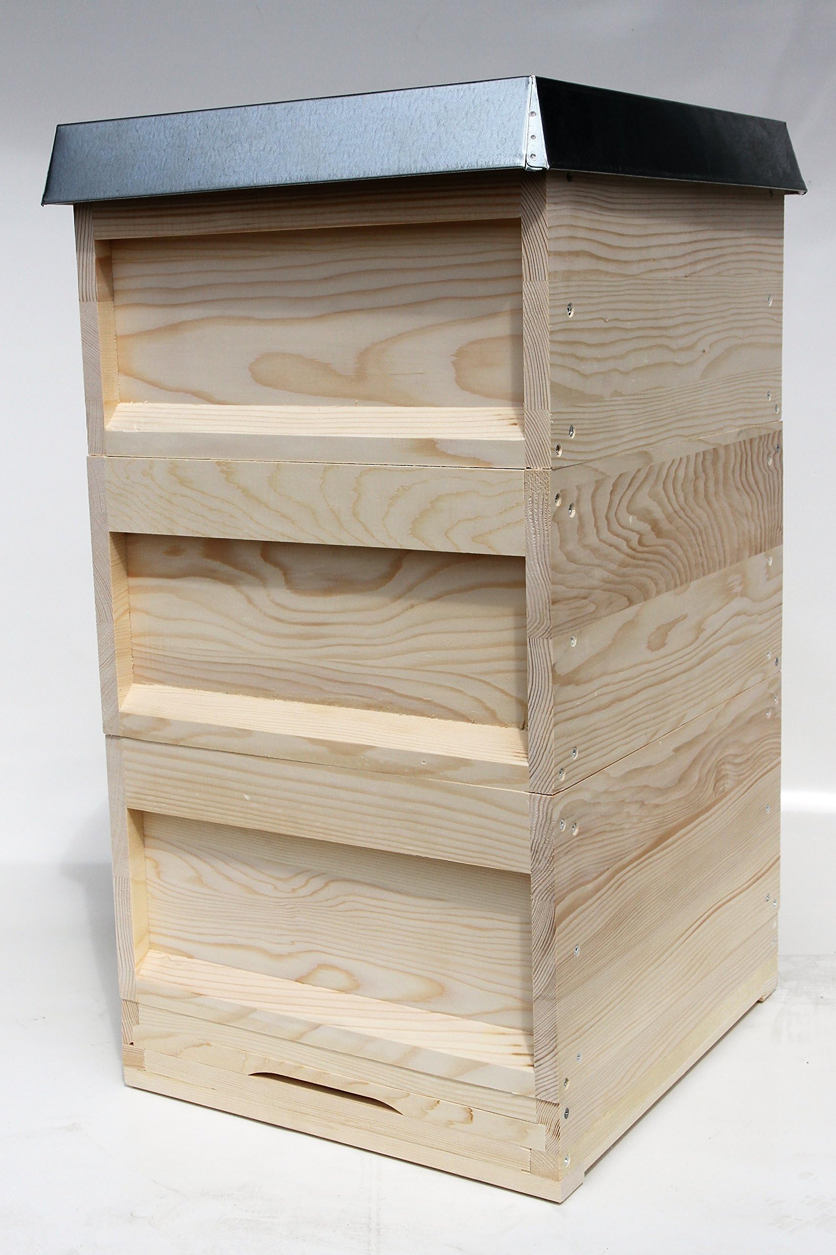 40x Zander Rähmchen Aus Lindenholz – Hoffmann-Seiten, Waagerecht Gedrahtet Mit Edelstahldraht, Fertig Montiert Für Bienenbeuten (477 X 220 Mm)