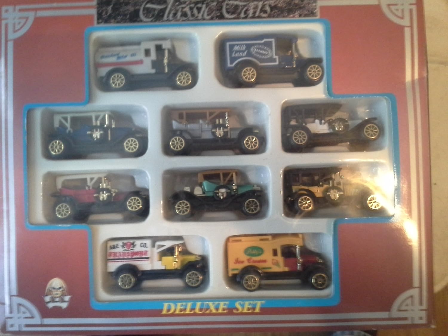 Buy Die Cast Metal Classic Cars (Set of 10) Deluxe set Online at Low