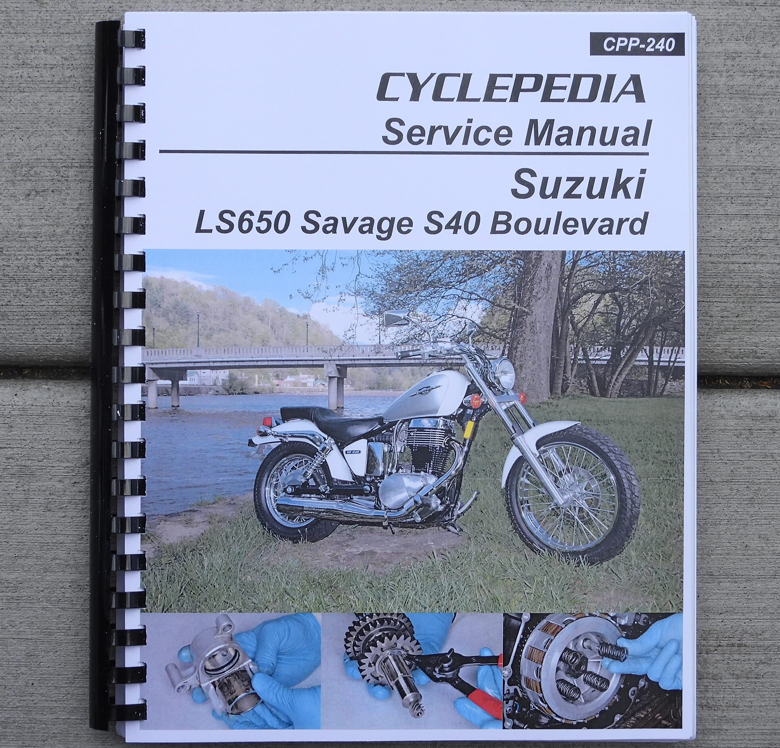 Amazon.com: i5motorcycle Service & Repair Manual for Suzuki Savage