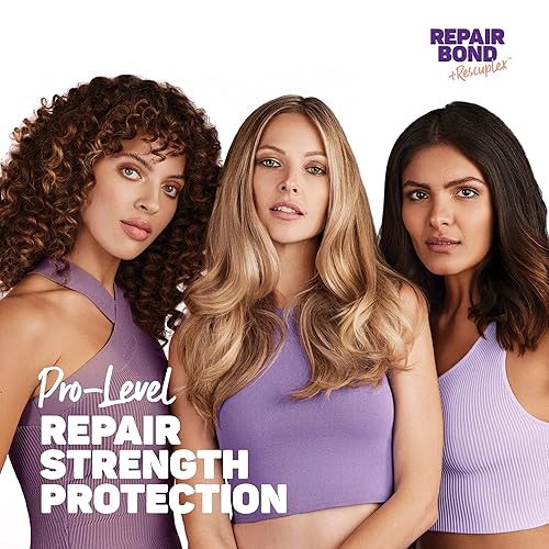 Miniatura 8 de Marc Anthony Champú reparador, reparación de unión + rescuplex - Repara, fortalece y mantiene los lazos dentro del cabello - Elimina el