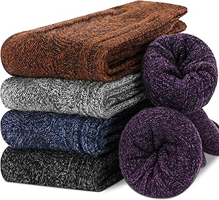 Sponsored You’re seeing this ad based on the product’s relevance to your search query.Learn more about this advertisement EBMORE Merino Wollsocken Thermosocken für Damen Warme Wandersocken Wolle Wintersocken Arbeitssocken Stricksocken 5 Paar