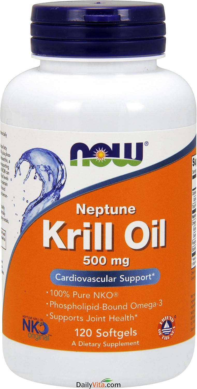 NOW Foods Neptune Krill Oil (500mg) 120 sgels (Multi-Pack)