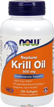 Now Foods Neptune Krill Oil (500mg) 120 sgels (Multi-Pack)
