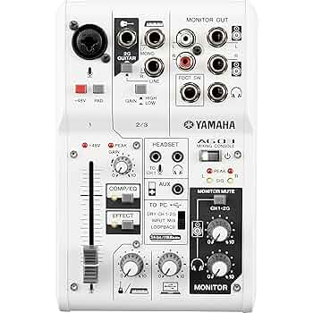 Audio-Technica YAMAHA AG03 配信セット Audio-Technica YAMAHA AG03 配信セット