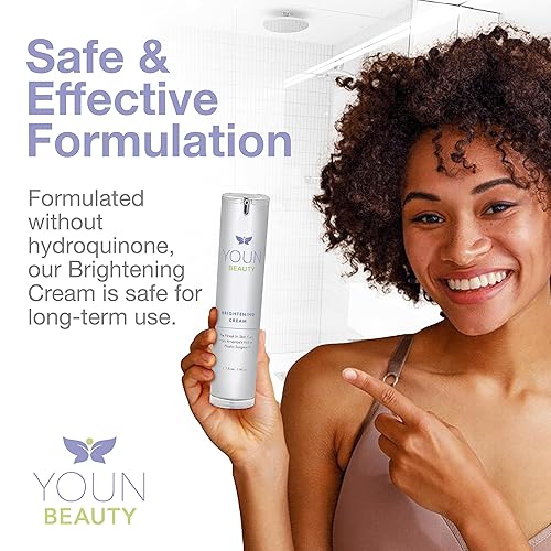 Miniatura 5 de Crema iluminadora con ácidos glicólicos y kójicos y extracto de regaliz - Crema aclaradora de piel sin hidroquinona para cara, cuello y escote -