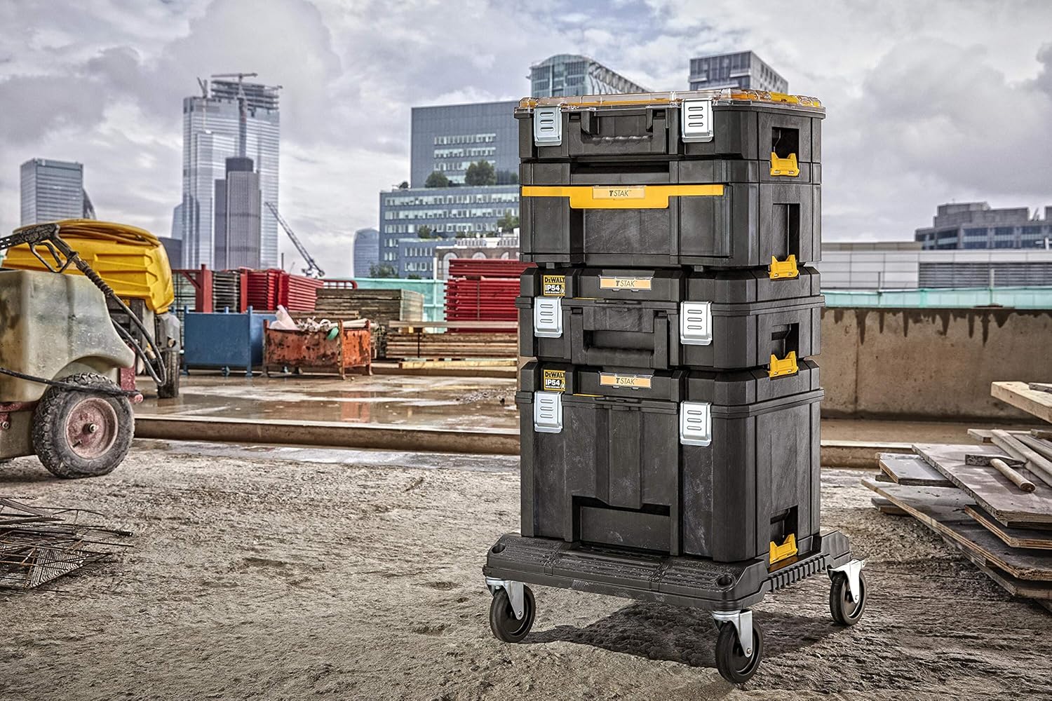 DEWALT TSTAK 2.0 with 2 Shallow Drawers