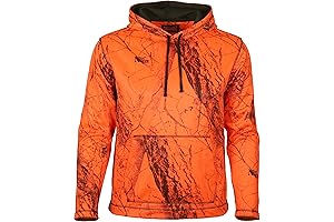 Blaze Orange Camo Deer Hunting Hoodie by Gamehide