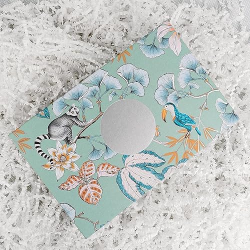 Miniatura 123 de Uptotop Relleno de papel de corte arrugado de 1/2 libra para rellenar cestas de regalo, cumpleaños, Navidad, Acción de Gracias, boda, día