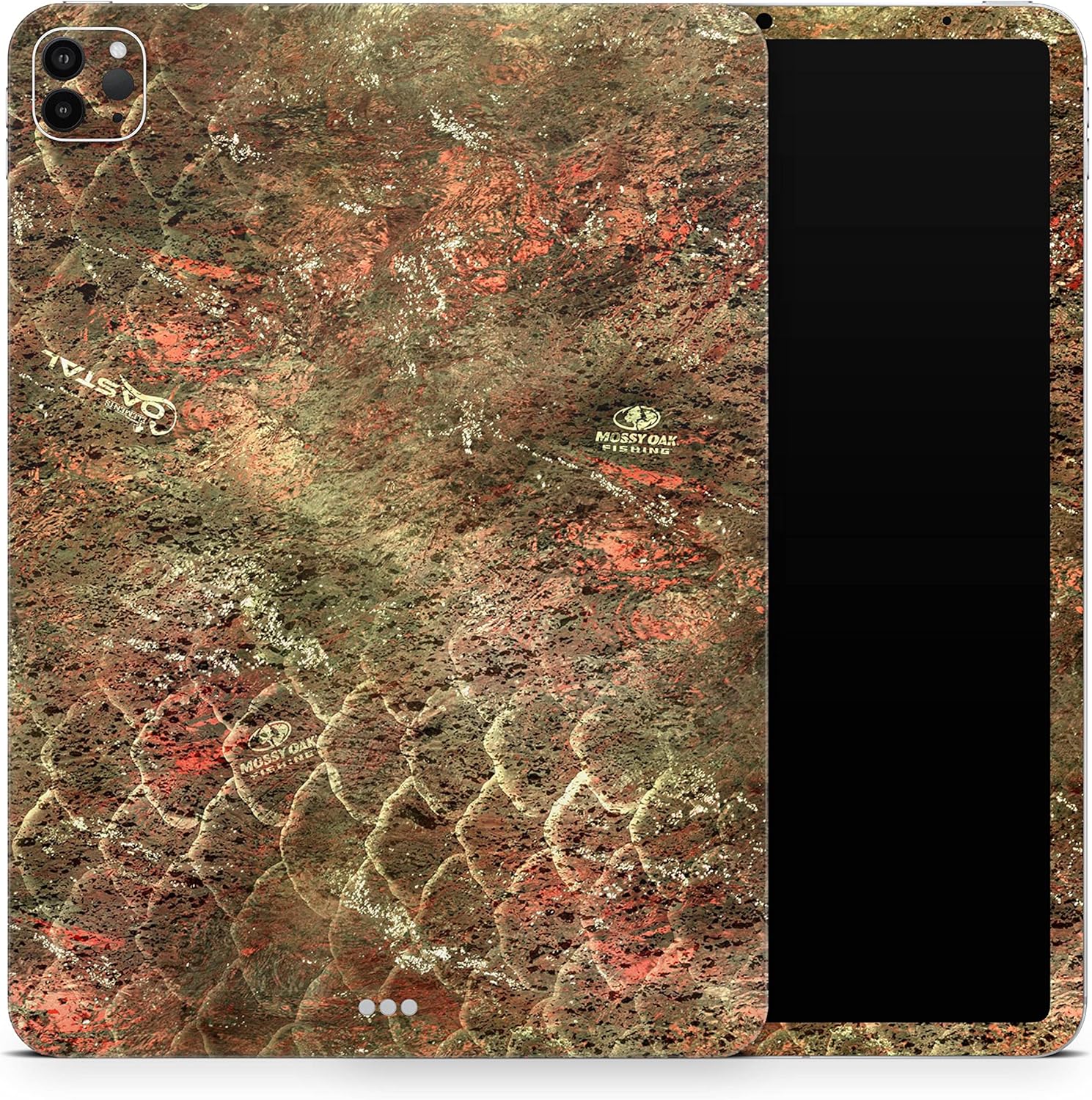 DesignSkinz - Full-Body Wrap Decal Protective Skin-Kit Compatible with iPad Pro 11” 1st Gen (A1980/A1934/A2013/A1979) - Mossy Oak Elements Coastal Rainbow-Trout