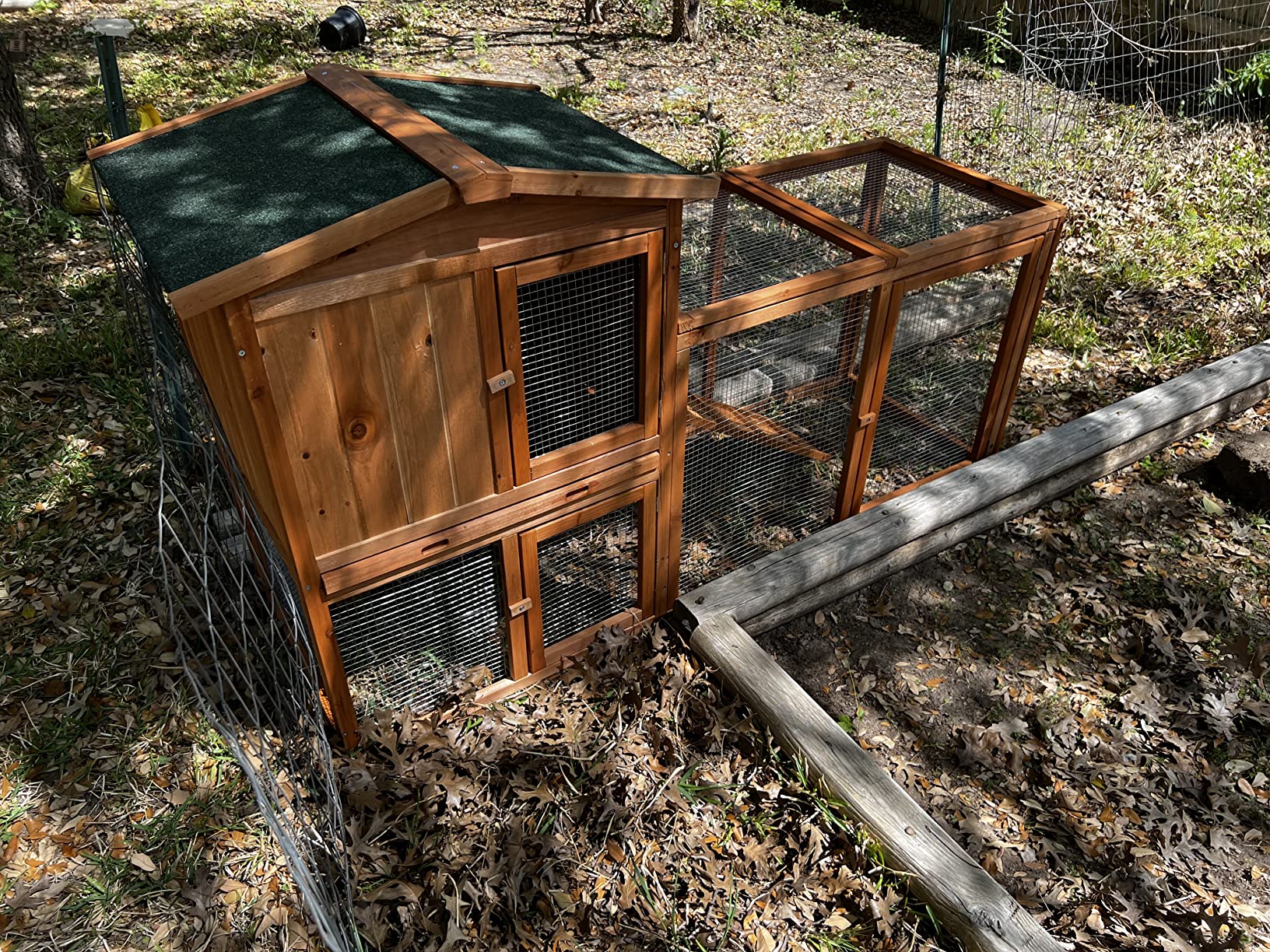 33/mo Finance Ogrmar Chicken Coop Large Wooden Outdoor Bunny Rabbit