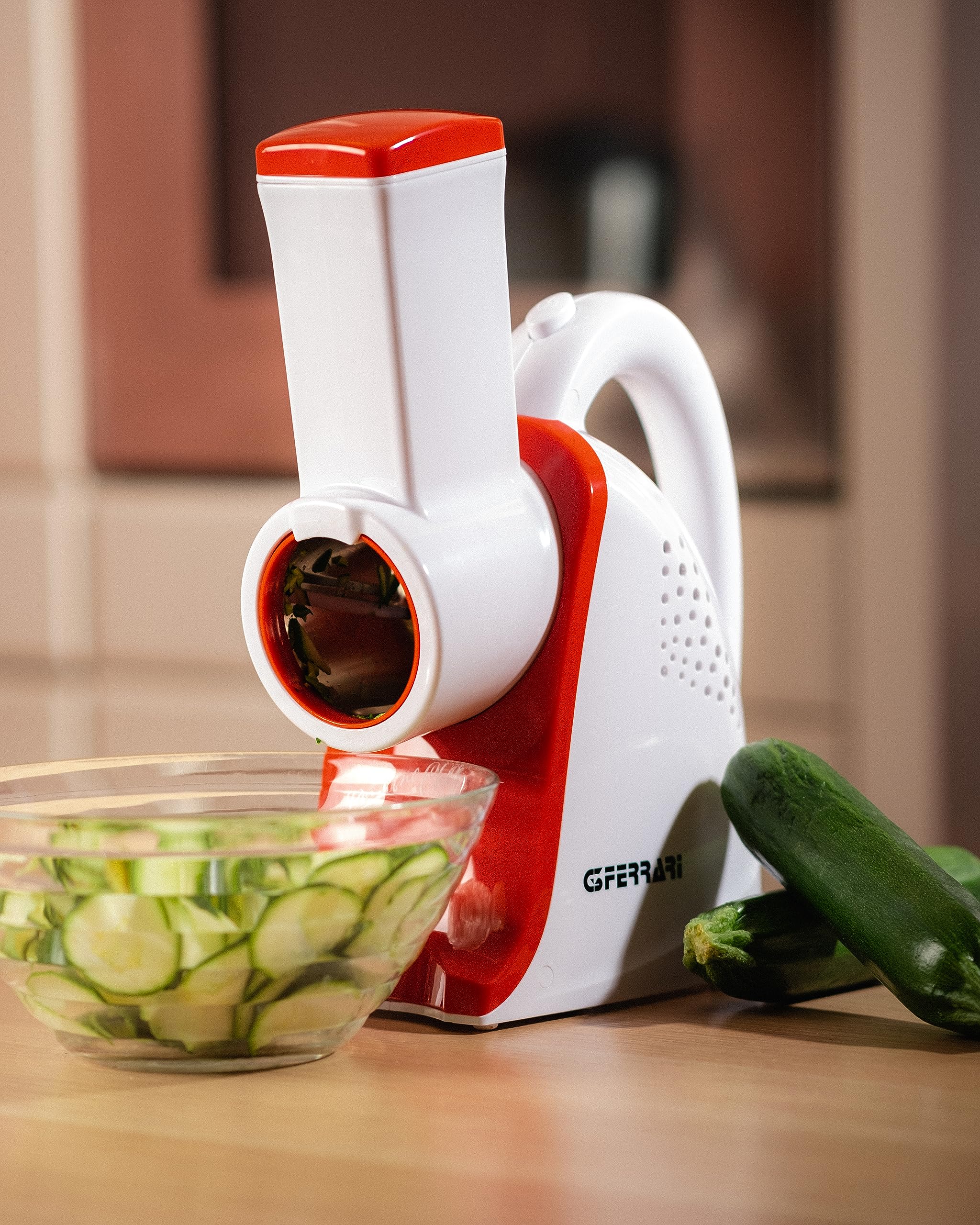 G3 Ferrari G20133 Parmino Chef Elektrische Reibe, 240 W, Kunststoffgehäuse