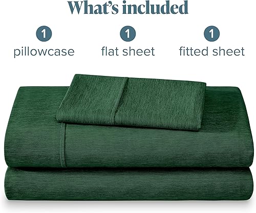Miniatura 173 de Bare Home Juego de sábanas de tamaño individual XL, tamaño de dormitorio universitario, sábanas de microfibra ultrasuave de 1800 hilos, bolsillos 22