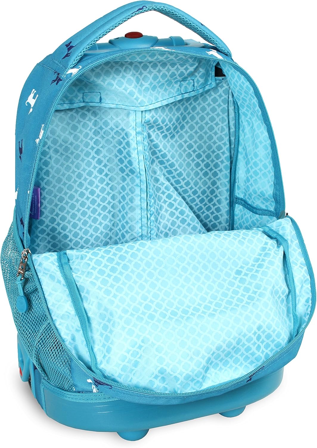j world sunny rolling backpack