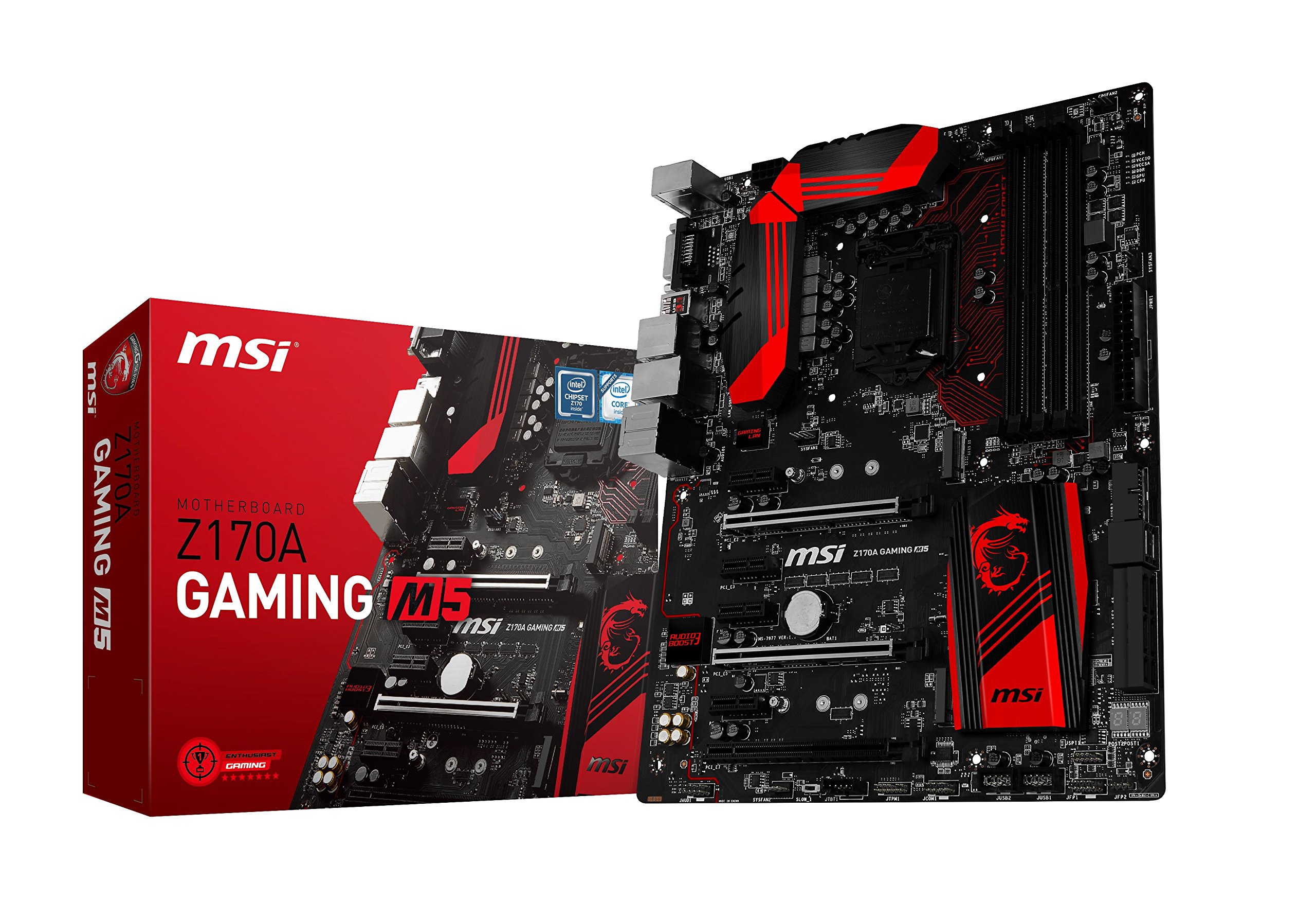 Enthusiast Gaming Msi Z370 M5 Gaming MSI Z370 Gaming M5 Intel