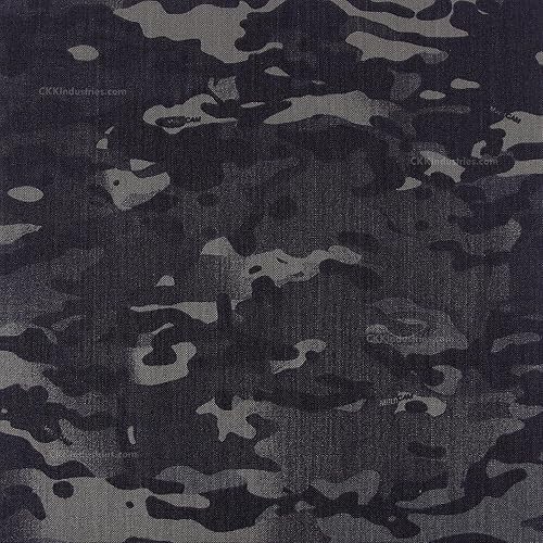 Miniatura 18 de EDC Wrap - Envoltura de Tela Cordura Hecha en EE.UU. para Fundas Kydex, Vainas, Auriculares y Artículos de Porteo Diario - 12 x 12 pulgadas Black