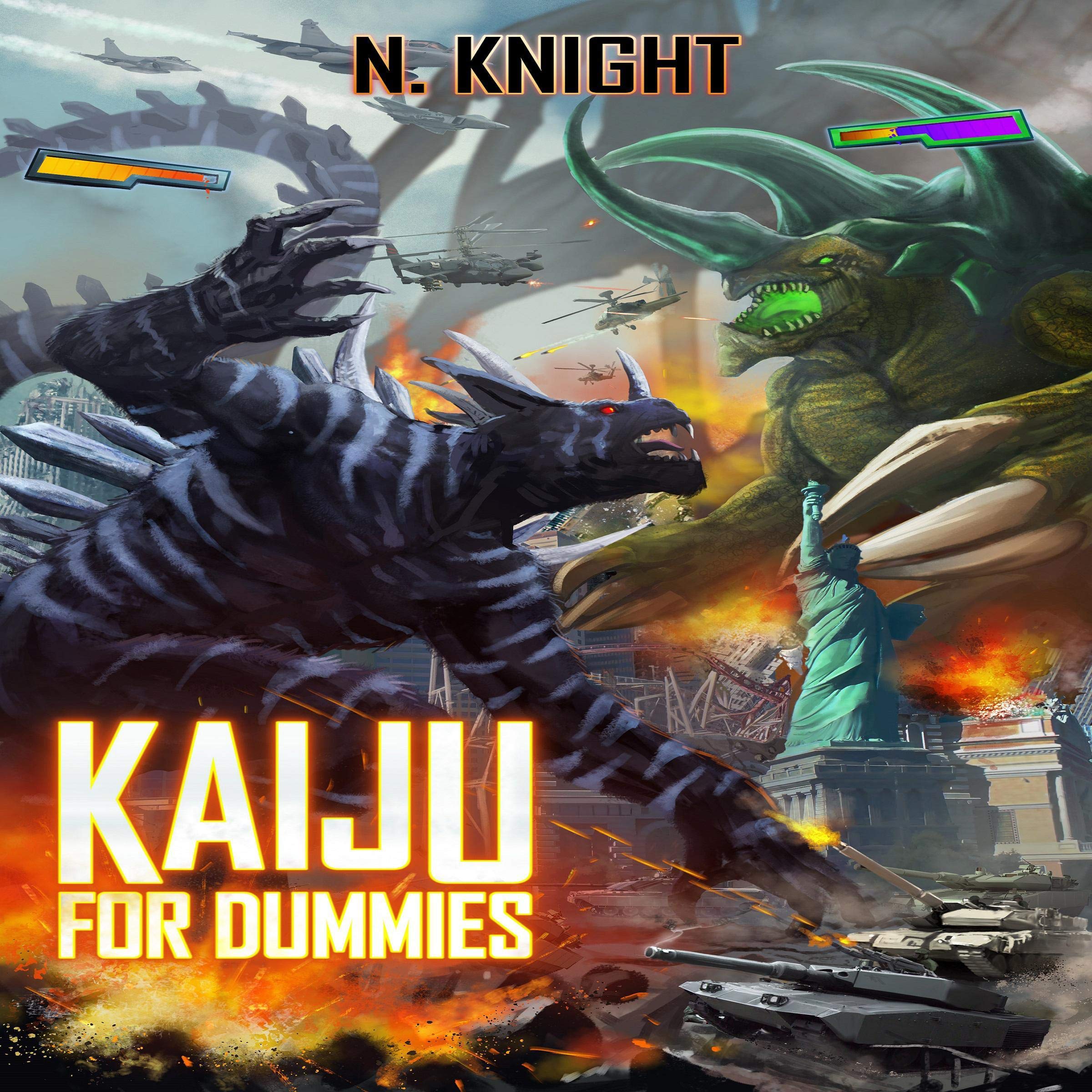 Cover art for Kaiju for Dummies