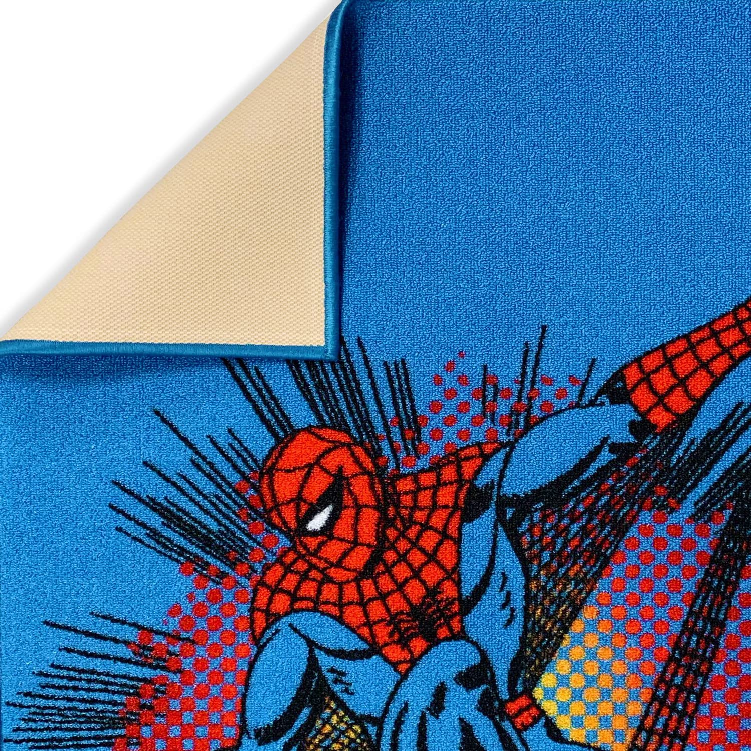 Antypoślizgowy dywan do pokoju dziecięcego Marvel Spiderman 80 x 120 cm 4951