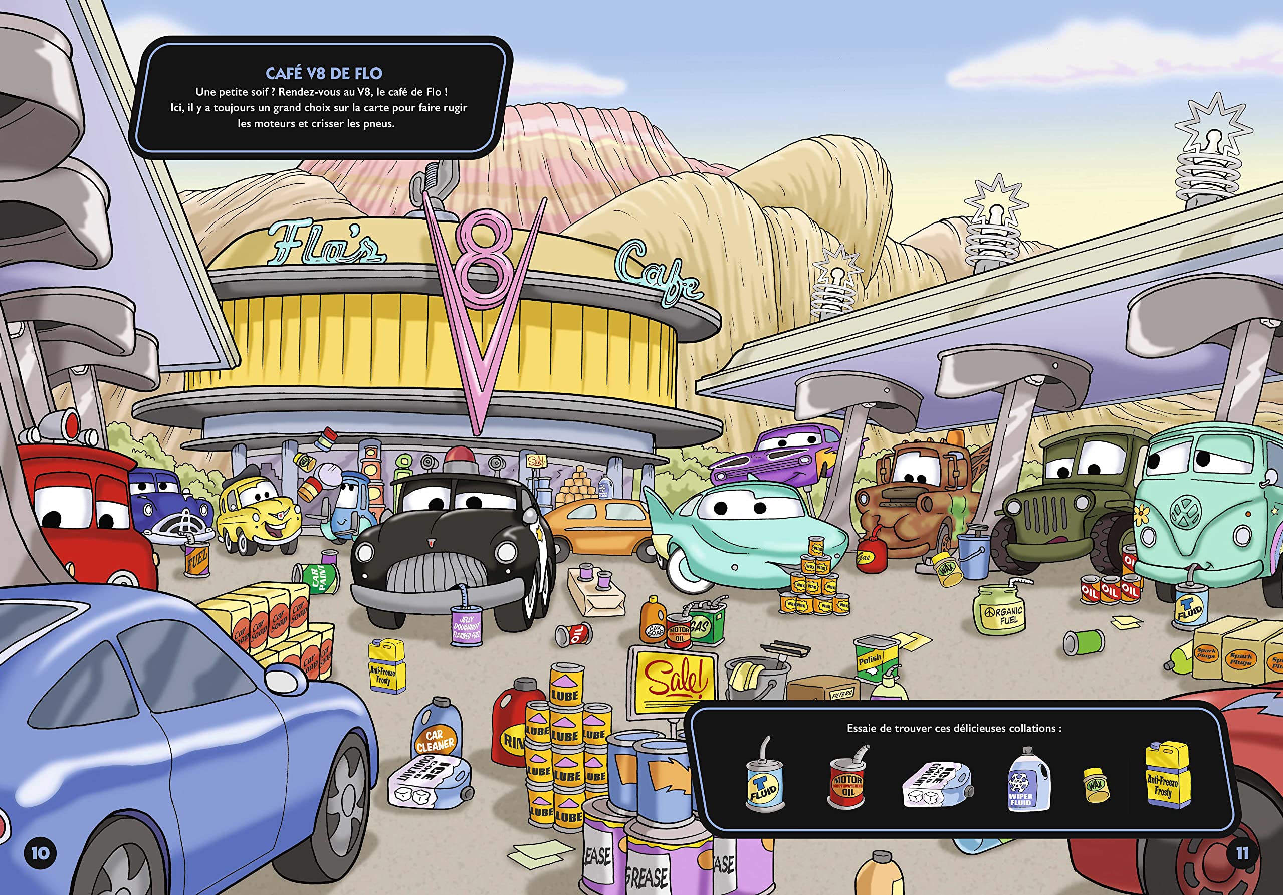 CARS - Où se cache Flash ? - Cherche et trouve - Disney Pixar