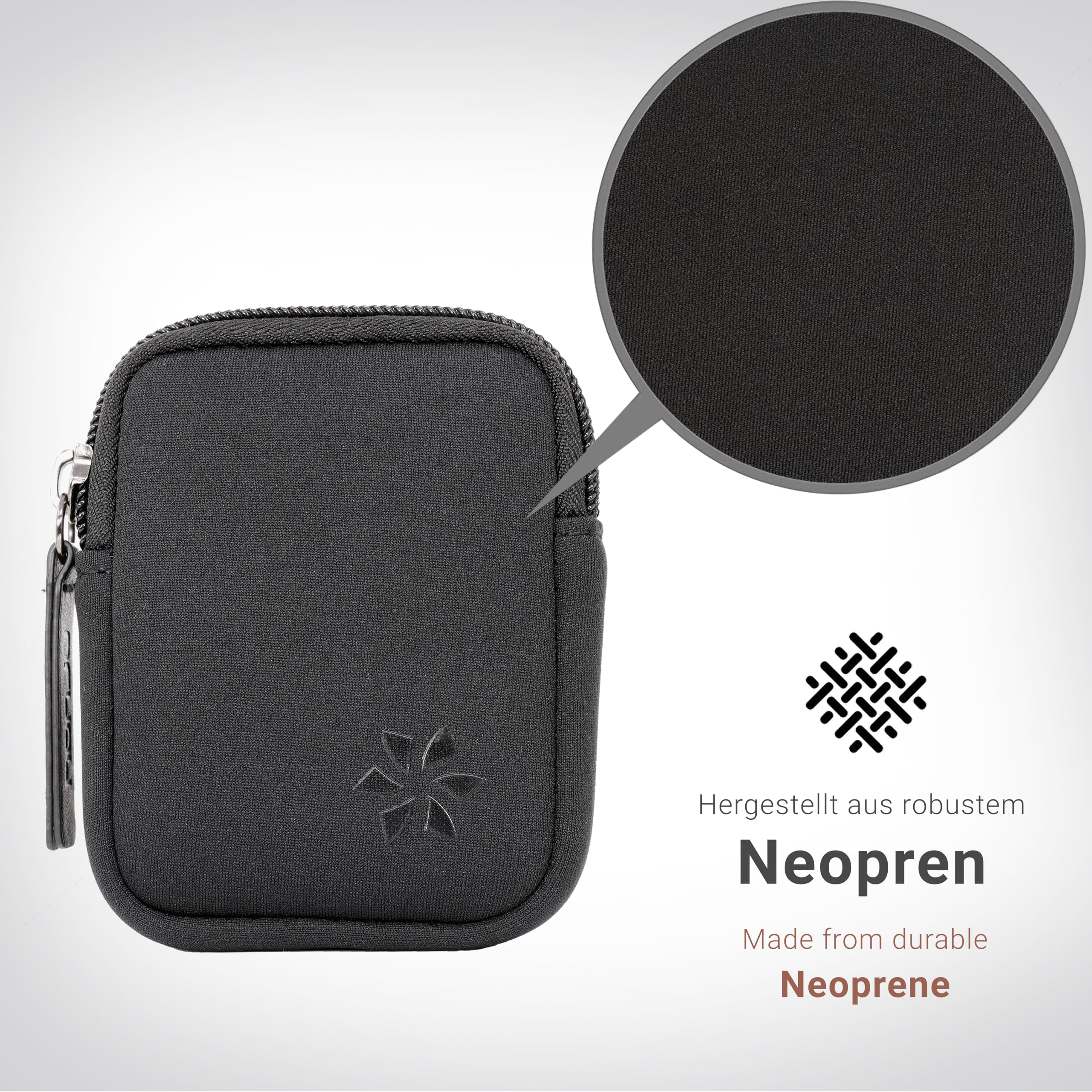 Bike Neoprenowe etui do Bosch Kiox 500 pokrowiec ochronny na wyświetlacz [E-Bike/Pedelec Cover, ochrona przed zadrapaniami i brudem, przechowywanie komputera rowerowego, wysokiej jakości zamek