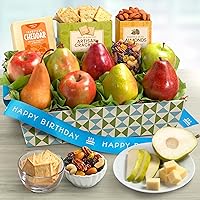 Vista 3 de Golden State Fruit - Bandeja de frutas para regalo