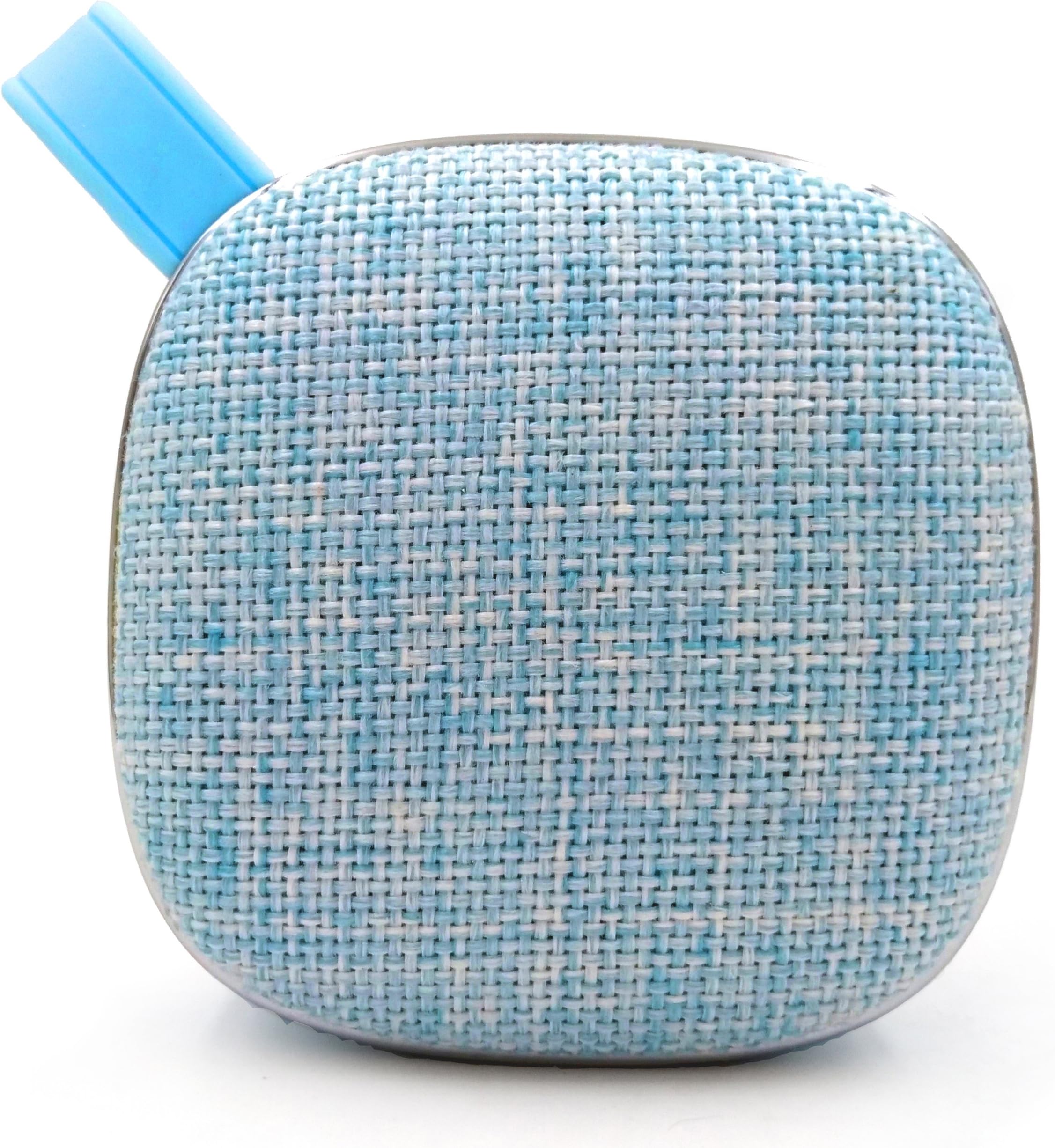 hapbuilMini Bluetooth Speaker, 6 Watt Drivers and Passive Bass Radiator Stylish Fabrics Design Bluetooth Speakers (Blue)