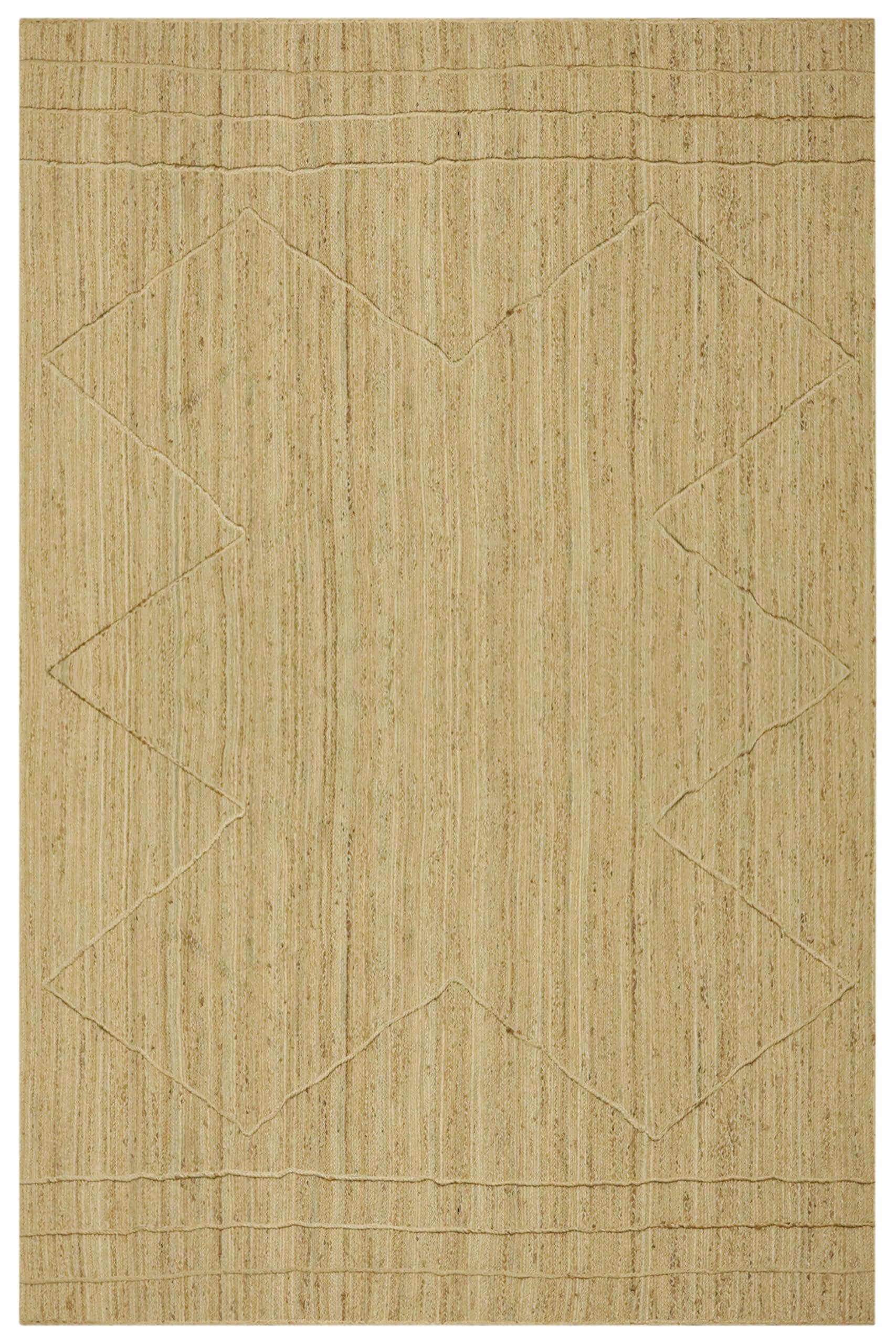 Tapis Kilim en jute tressé main : l'élégance bohème carrée pour sublimer votre chambre