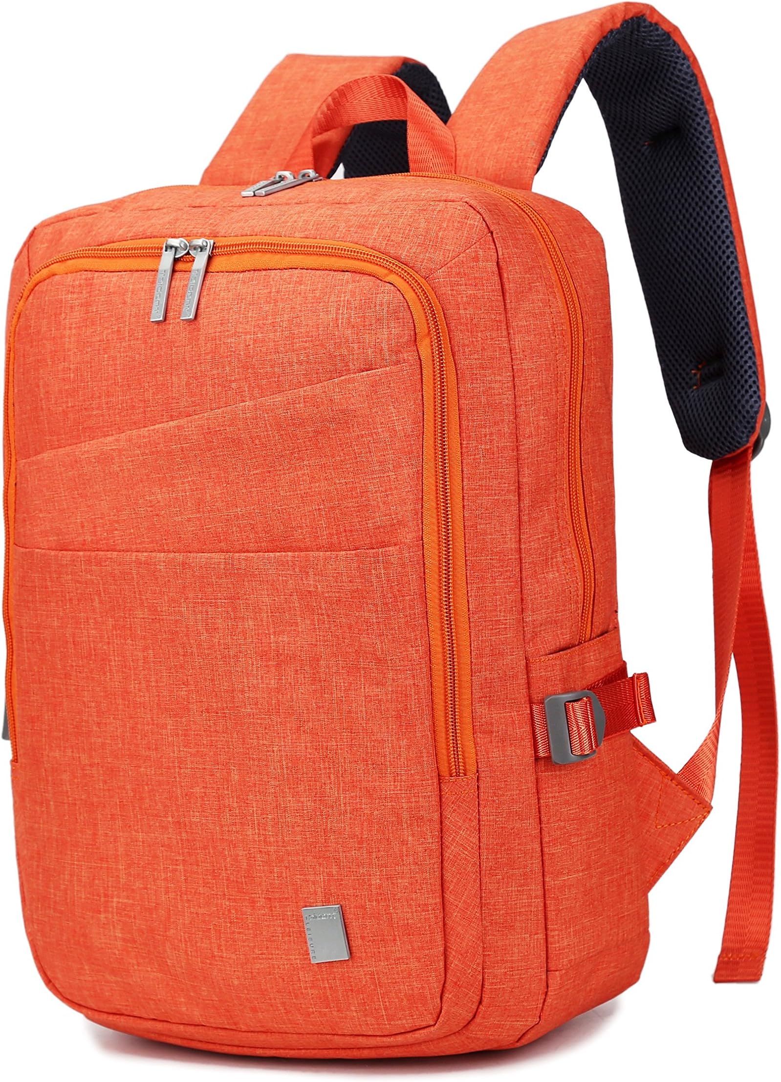 Laptop Backpack Stylish School Bag Waterproof Daypack for Men Women, Work, Travel, College, Orange