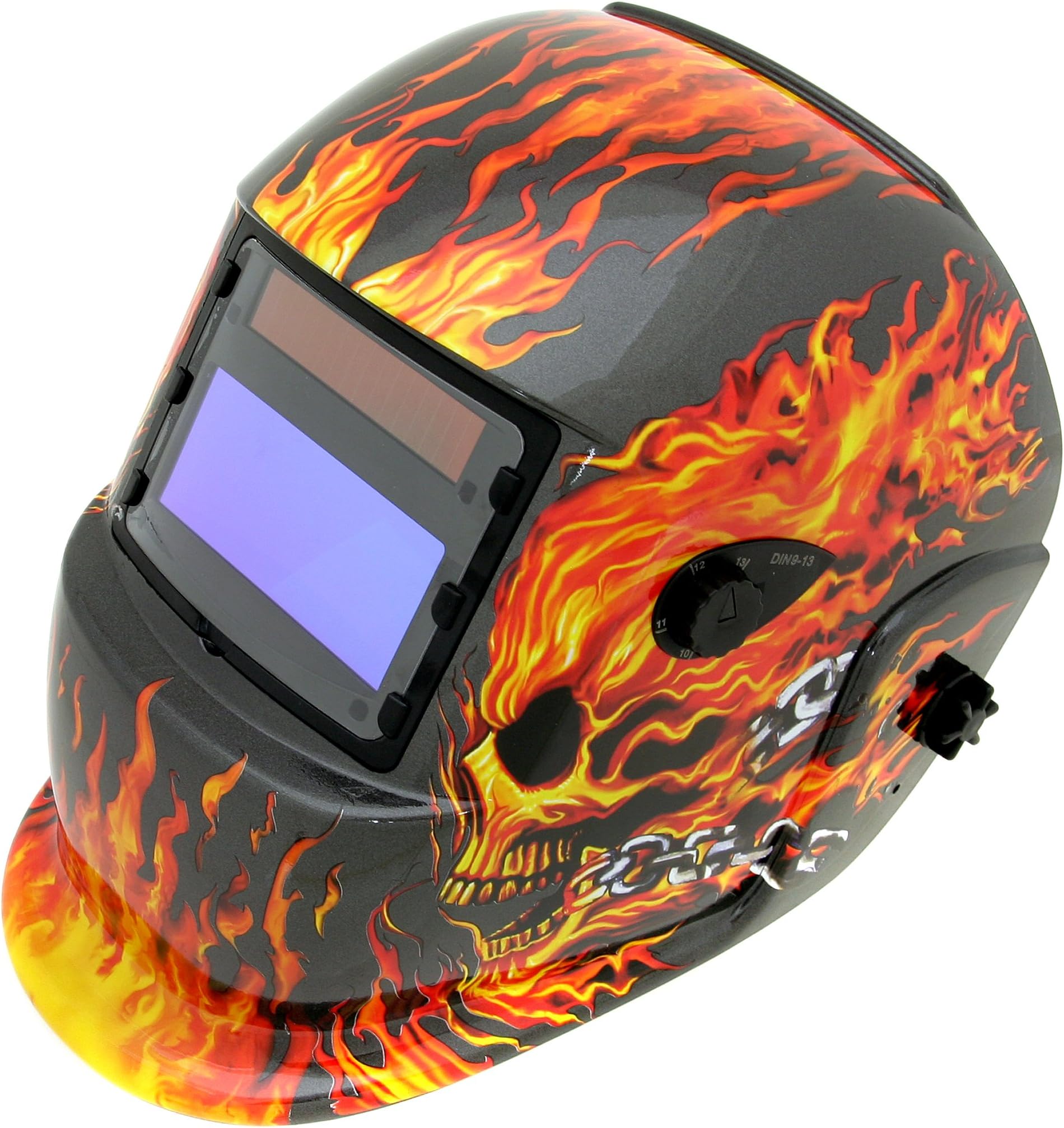 Thermadyne Tweco 41001004 Tweco WeldSkill Auto-Darkening Helmet Flames