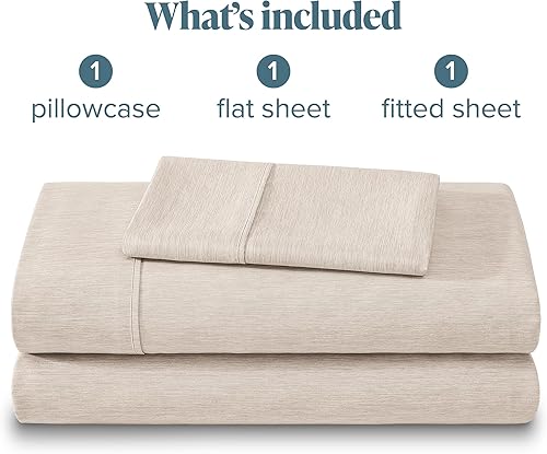 Miniatura 8 de Bare Home Juego de sábanas individual XL, tamaño de dormitorio universitario, sábanas de microfibra ultrasuave de 1800 hilos, bolsillos profundos,