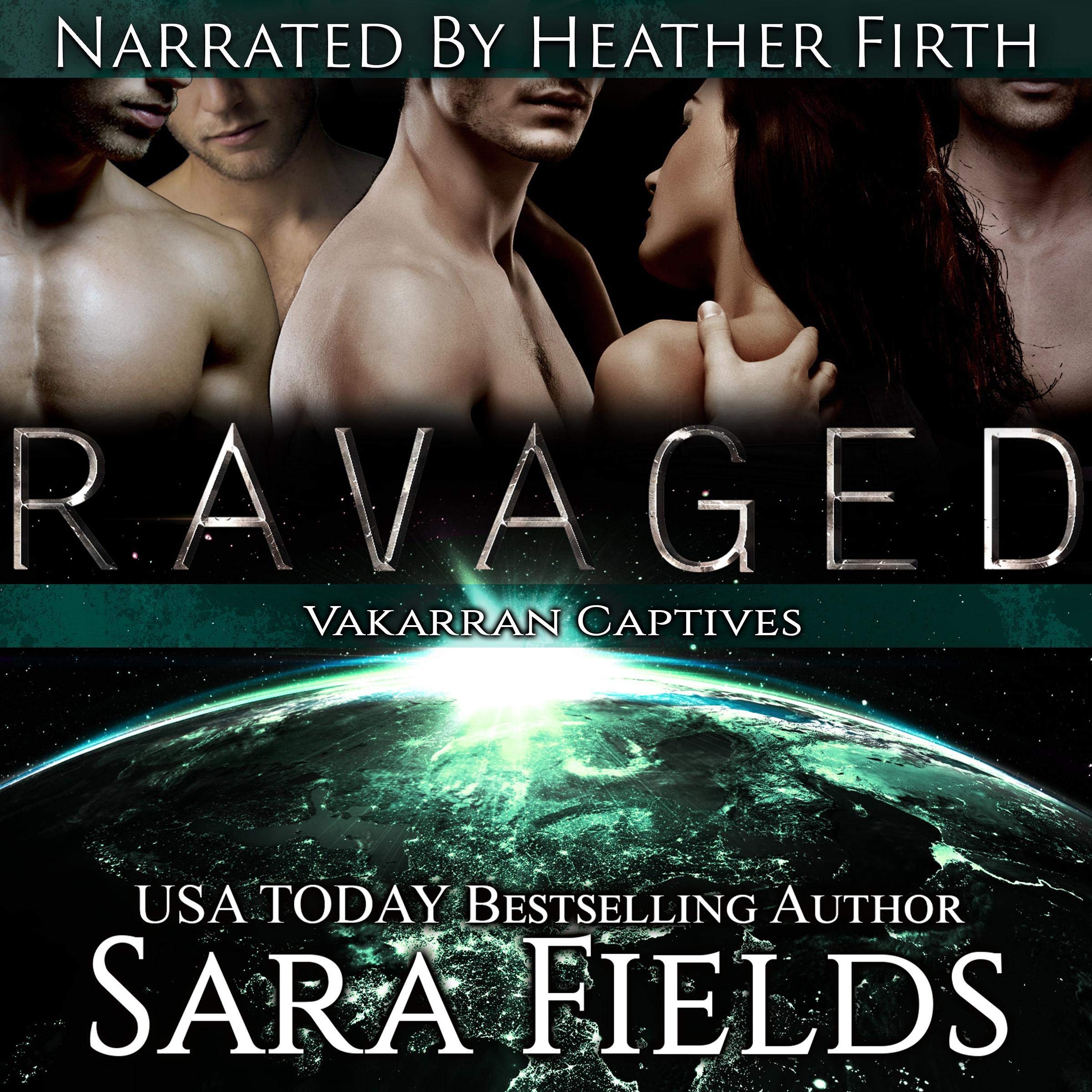 Cover art for Ravaged (A Dark Sci-Fi Reverse Harem Romance)