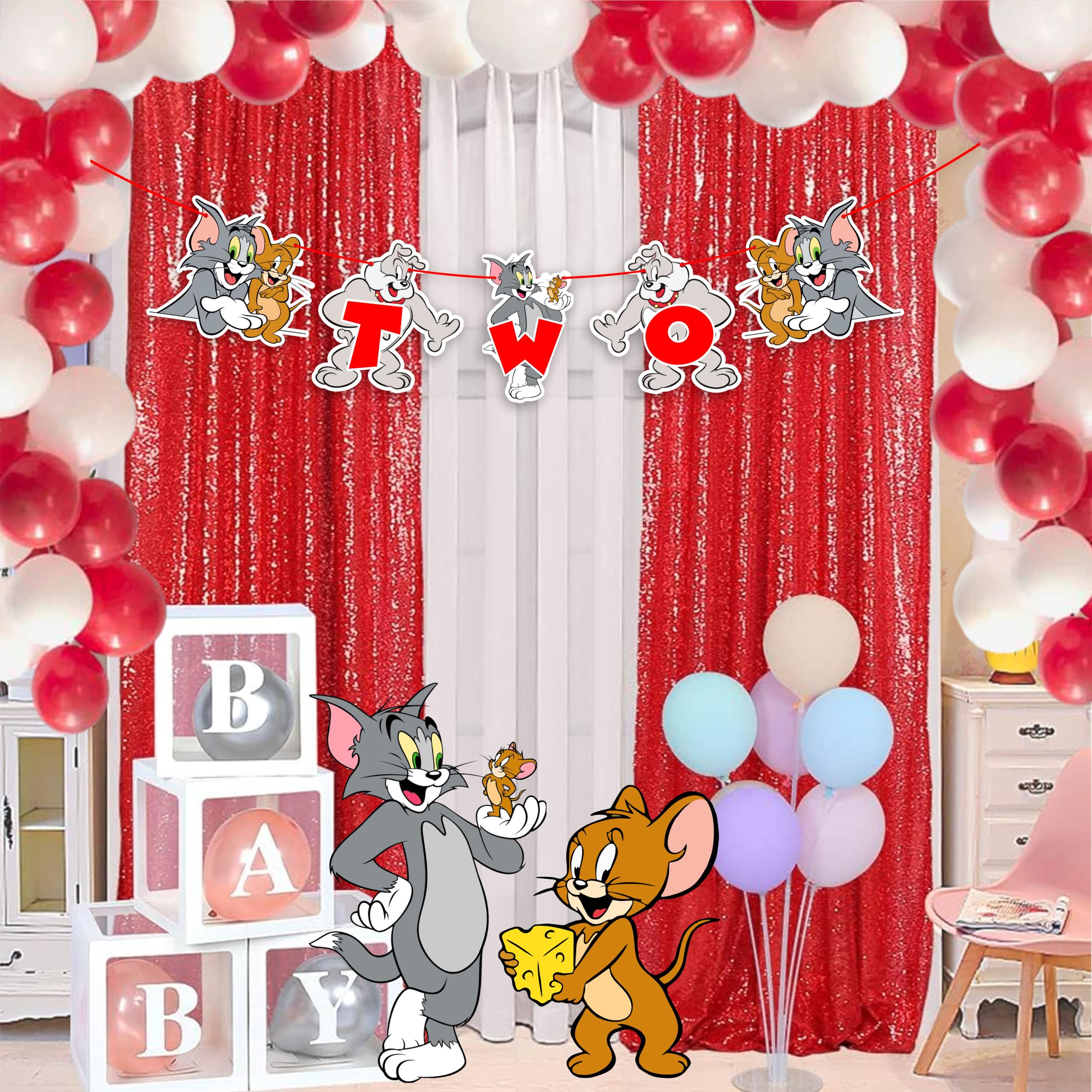 Seyal® Tom & Jery Two Banner, Tom & Jerry Two Banner, Small - Image 4