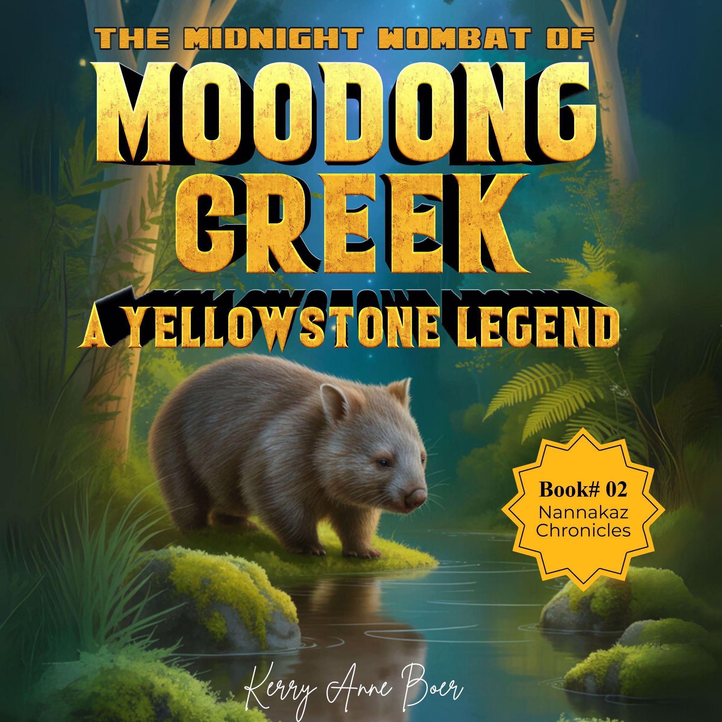Cover art for The Midnight Wombat of Moodong Creek