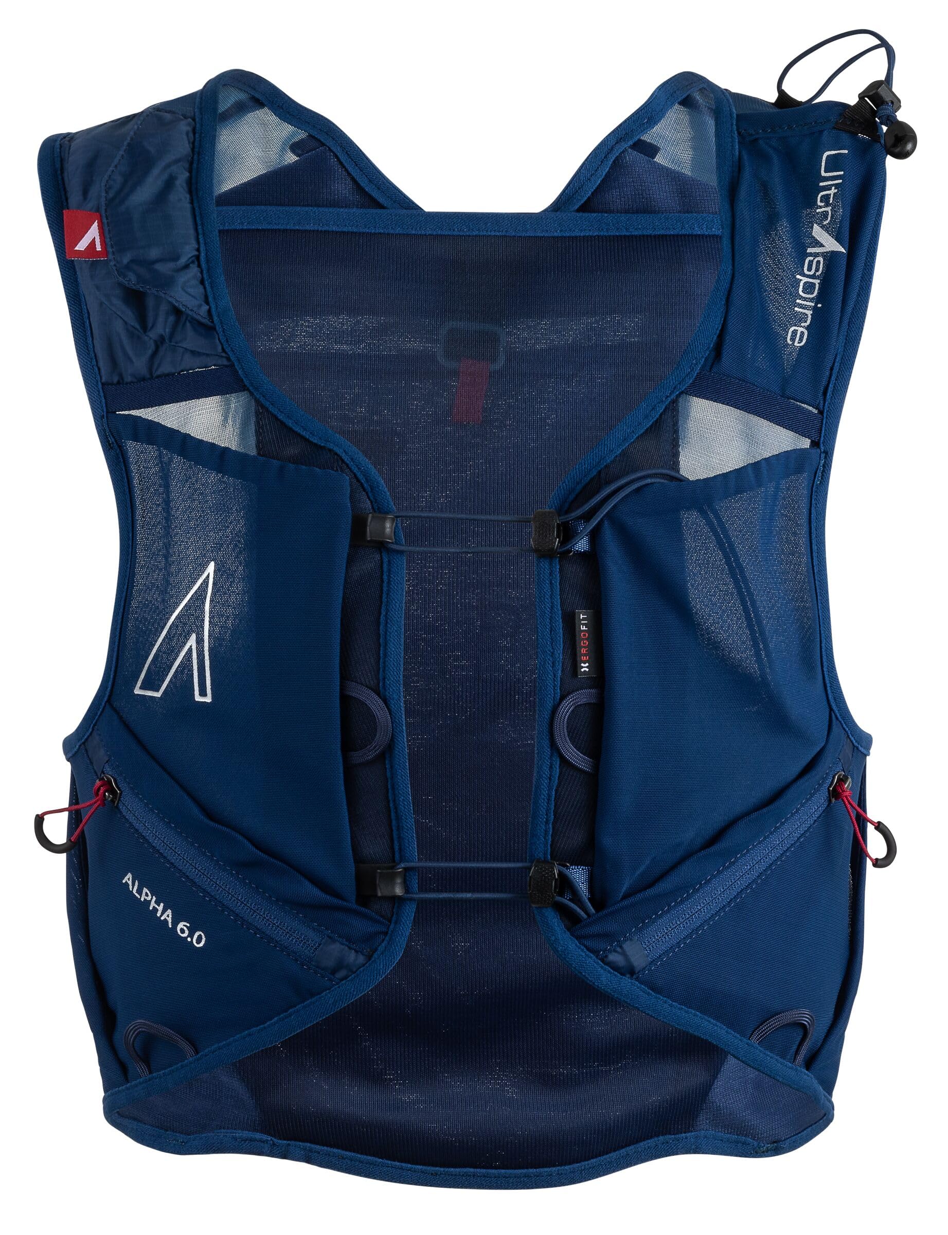 Ultraspire Alpha Pacote de hidratação unissex Race Vest - (6.0