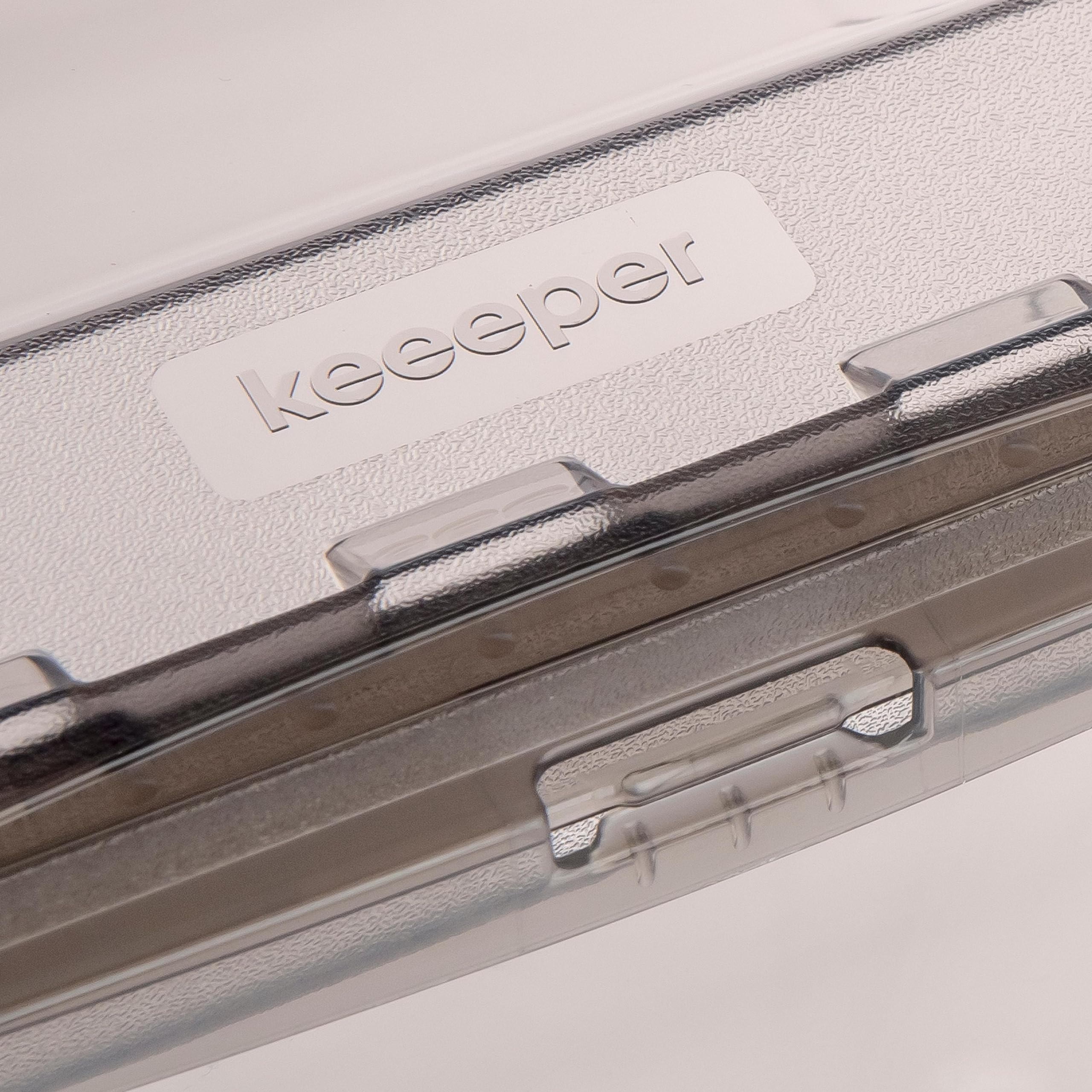keeeper Cajas de almacenaje con Air Control System, Set de 3 unidades, 3 x 11 l, Bea, Transparente