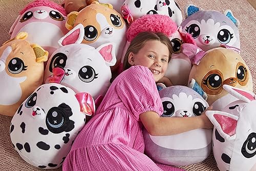 Miniatura 6 de Coco Surprise Coco Squishies de 12 pulgadas (dálmata) de ZURU, peluches ultra suaves, lindo juguete de peluche, peluche para niñas, niños, adultos