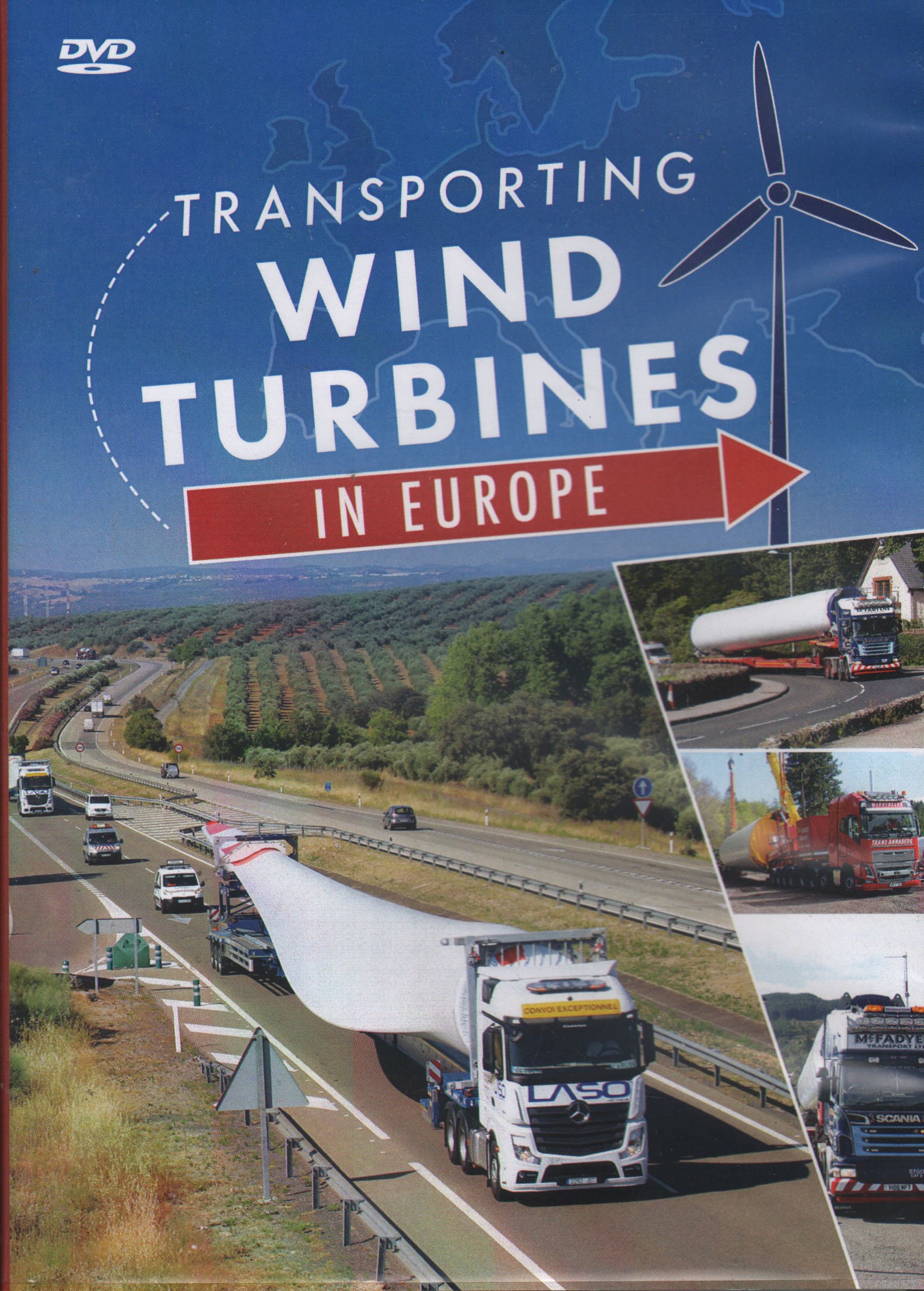 Transporting Wind Turbines in Europe [DVD]