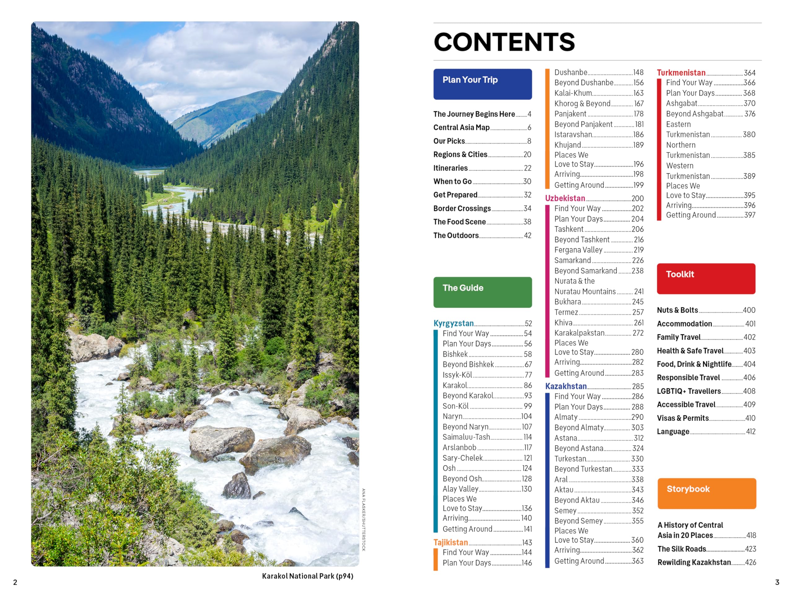 Central Asia - 8ed - Anglais: Plan the Trip of a Lifetime | Detailed Itineraries & Maps | Insider Tips | Covers Uzbekistan, Kazakhstan, Kyrgyzstan, Tajikistan and Turkmenistan